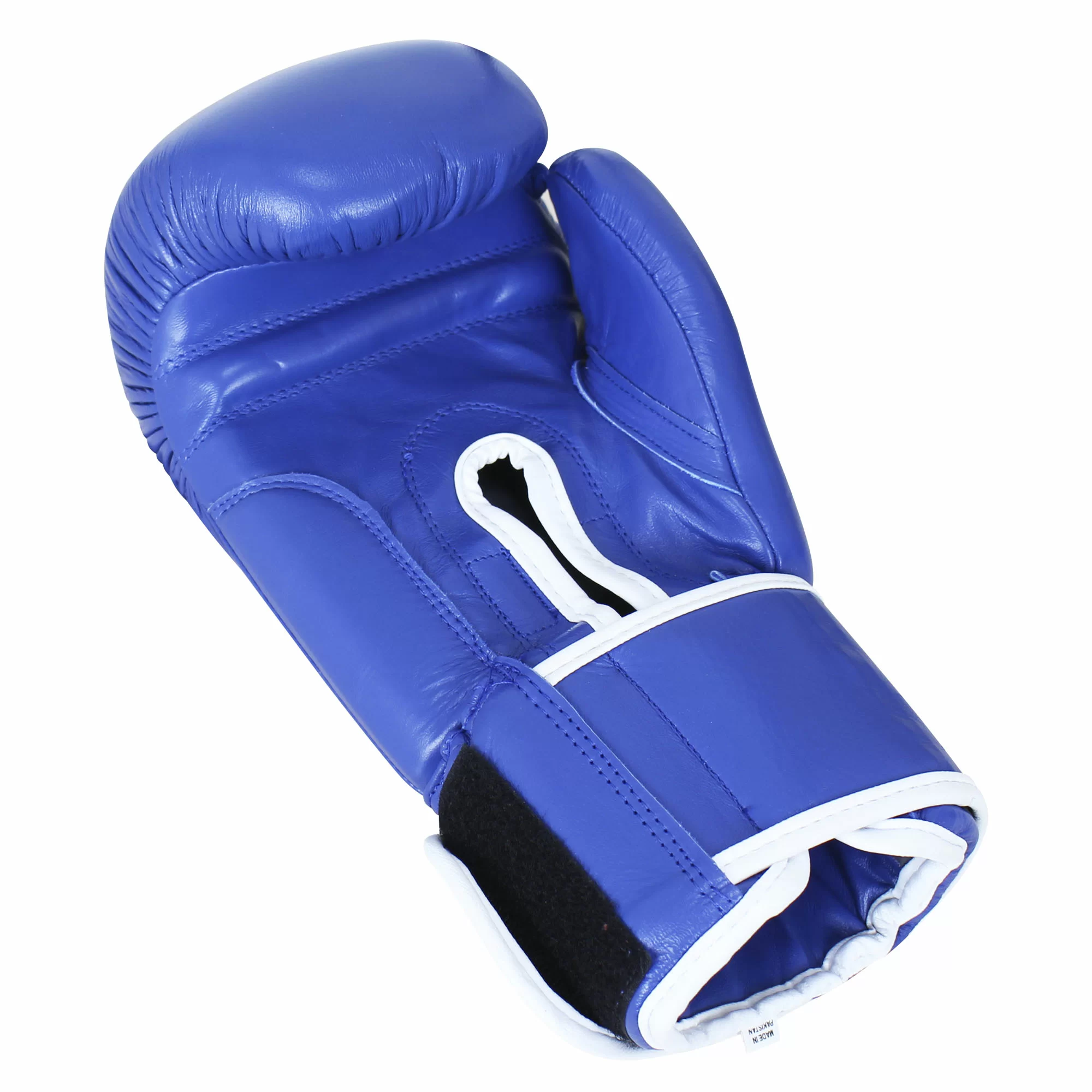 Фото Перчатки боксерские BoyBo Pro синие со склада магазина СпортЕВ