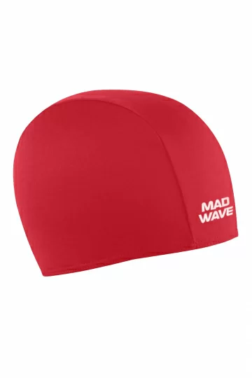 Фото Шапочка для плавания Mad Wave Poly II red M0521 03 0 05W со склада магазина СпортЕВ