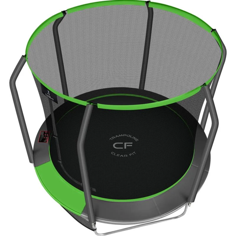 Фото Каркасный батут Clear Fit GreenHop 8Ft со склада магазина Спортев