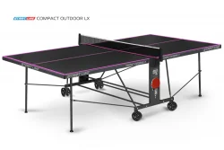 Стол теннисный Compact-2 LX  Всепогодный 6 black