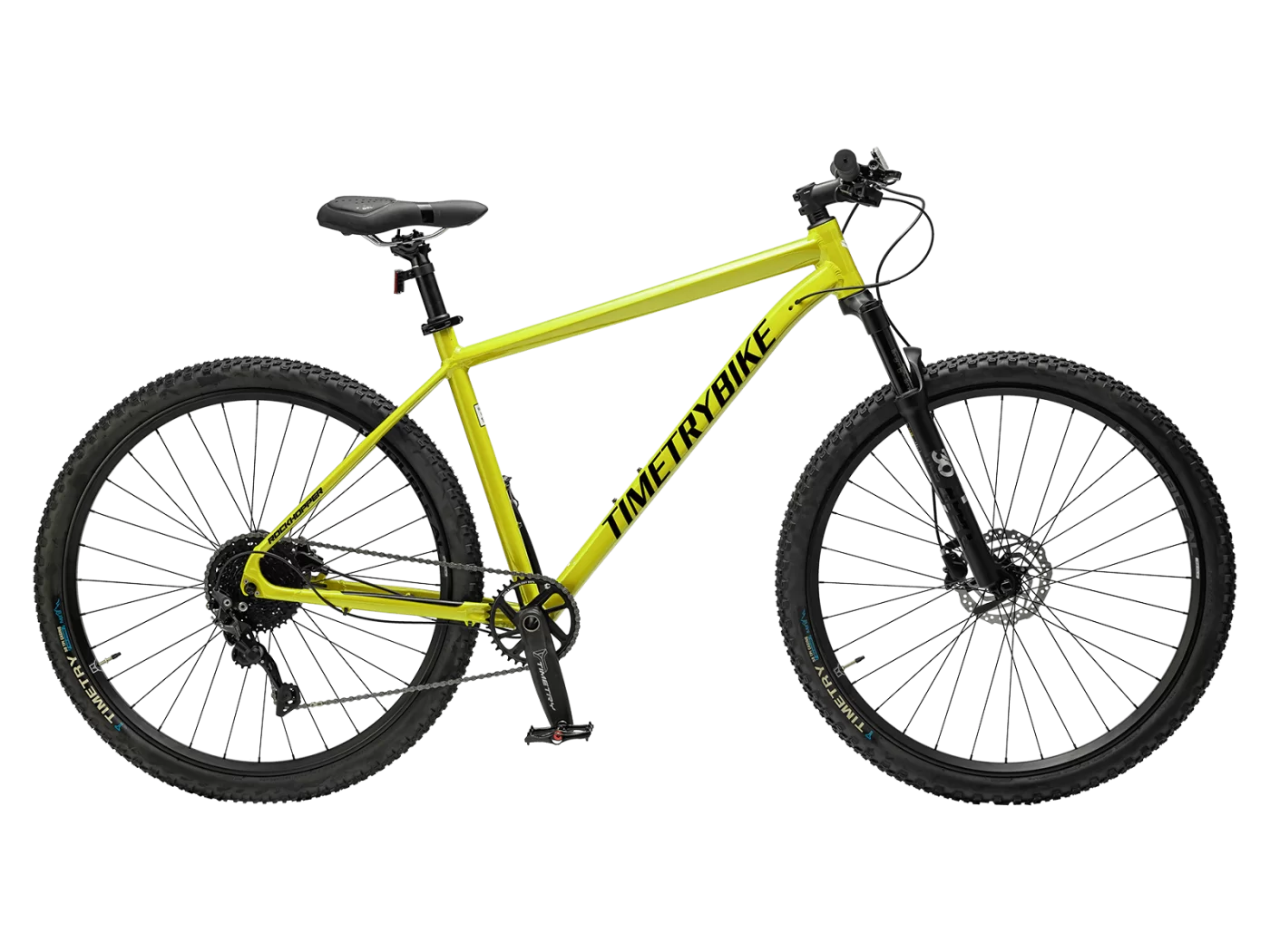 Фото Велосипед Timetry TT251 27.5" 10 скор. желтый/зеленый со склада магазина Спортев