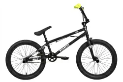 Велосипед Stark Madness BMX 2 (2024) черный матовый/серебристый/черный