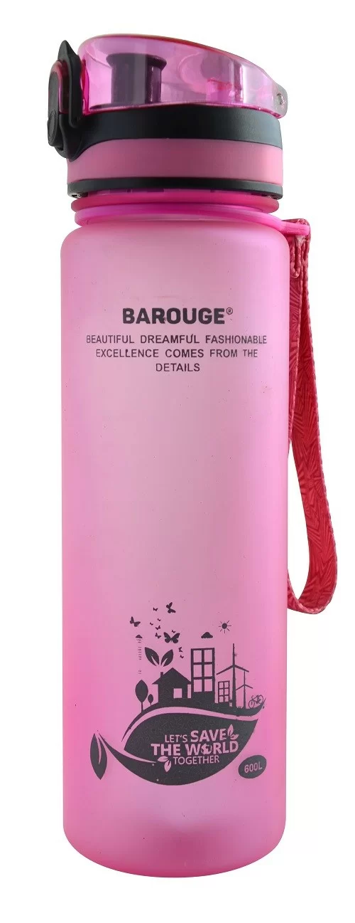 Фото Бутылка для воды Barouge Active Life BP-915 600 мл красная со склада магазина СпортЕВ