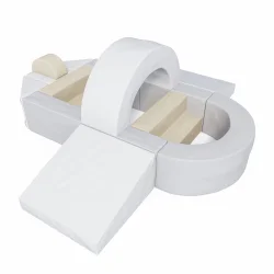 Мягкий игровой комплекс Romana «Авиалайнер» (серо-бежевый) ДМФ-МК-14.76.06 (серо-бежевый)