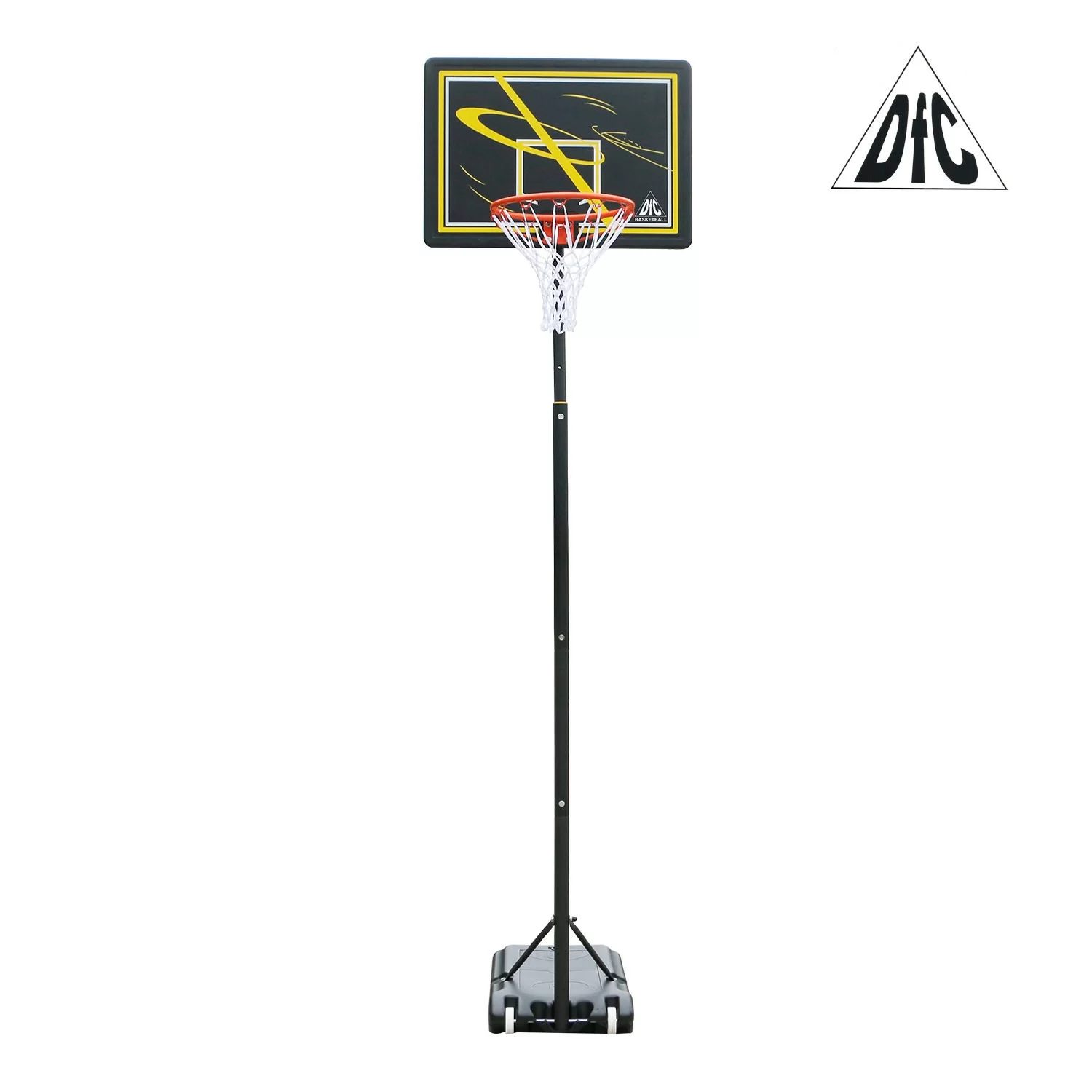 Фото Мобильная баскетбольная стойка DFC 80х58см п/э KIDSD2 со склада магазина СпортЕВ
