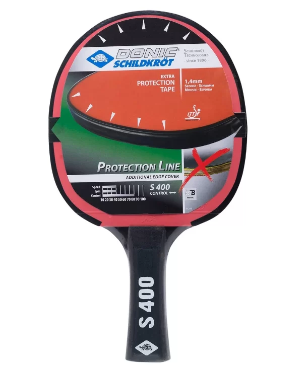 Фото Ракетка для настольного тенниса Donic-Schildkrot Protection Line Level 400 16060 со склада магазина СпортЕВ