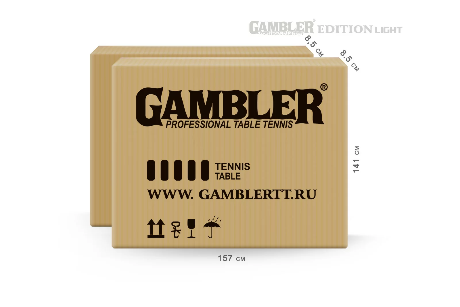 Стол теннисный Edition light Синий Фото Стол теннисный Edition light Синий со склада магазина Спортев