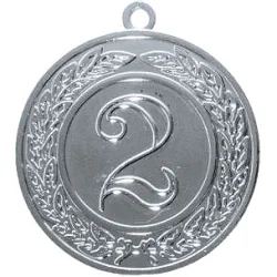 Медаль MD Rus 40/S 2 место (D-40мм, s-2мм)