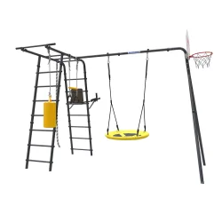 ROMANA Спорт Плюс 2 (антрацит) (с качелями гнездо) 103.20.08+1.Д-26.04