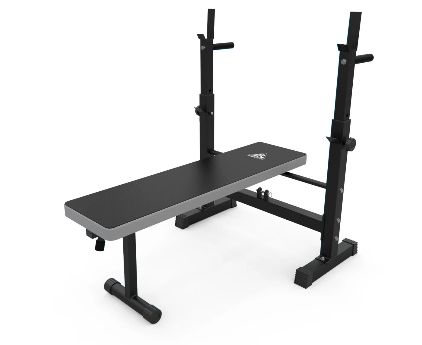 Фото Скамья со стойками под штангу DFC D6453L со склада магазина Спортев