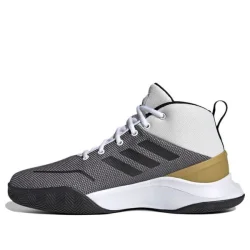 Кроссовки баскетбольные Adidas Ownthegame серый/белый FY6010
