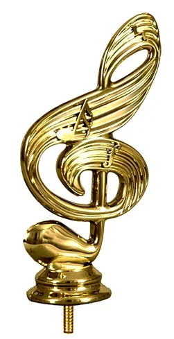 Фото Фигура B225/G нота (H-12 см) со склада магазина Спортев