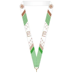 Лента для медали ГТО вид 4 зеленая (1-сторонняя, 25 мм)