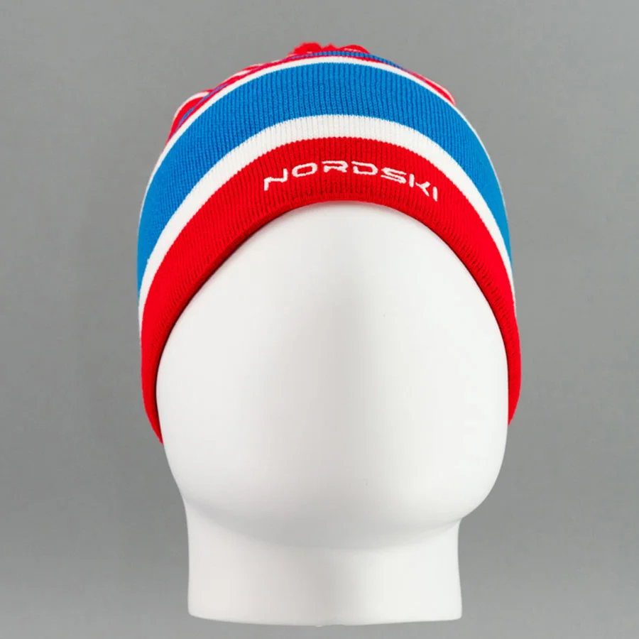 Фото Шапка Nordski Bright red RUS NSV473902 со склада магазина Спортев