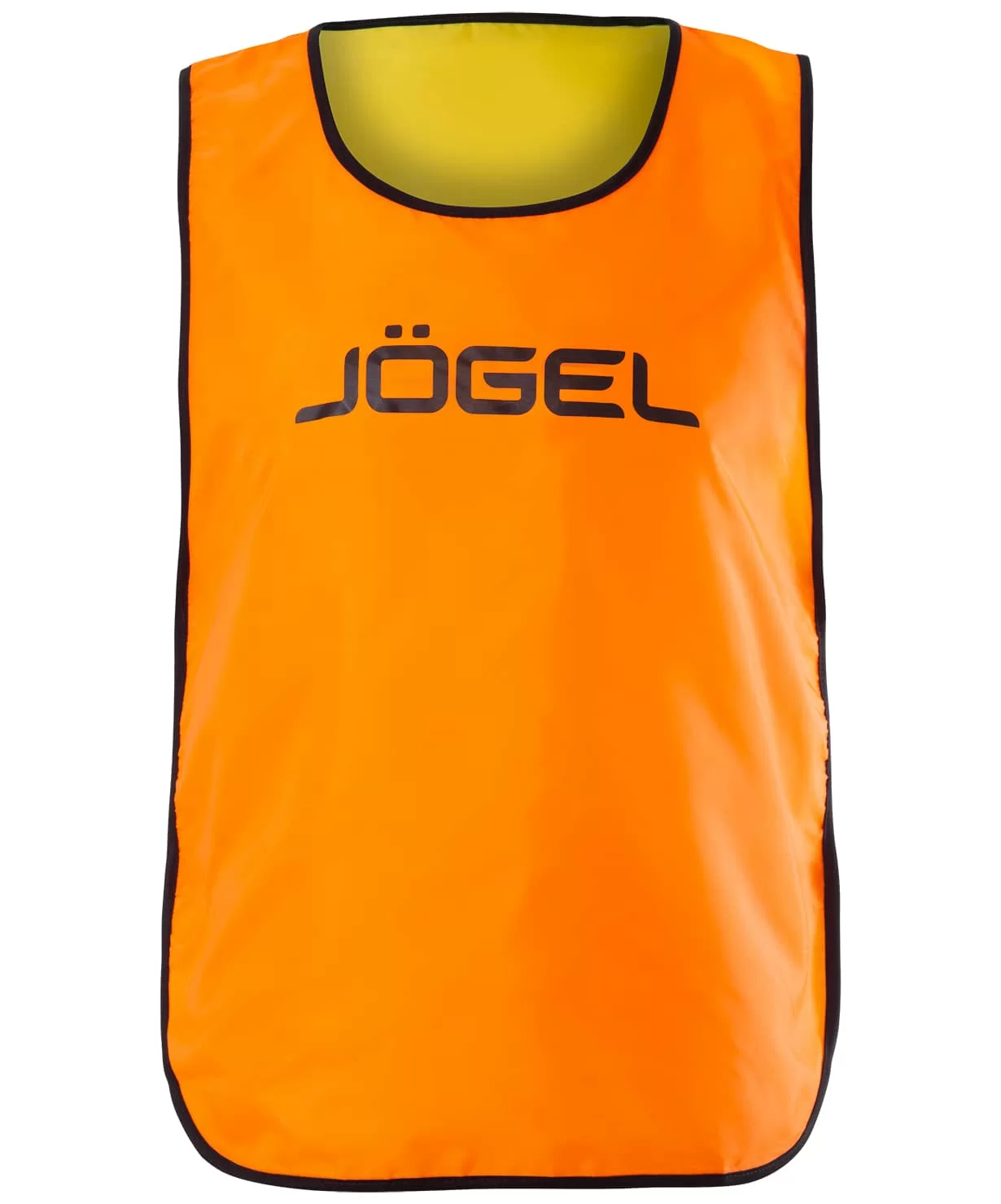 Фото Манишка двухсторонняя Jogel Reversible Bib L оранжевый/лаймовый УТ-00018739 со склада магазина СпортЕВ