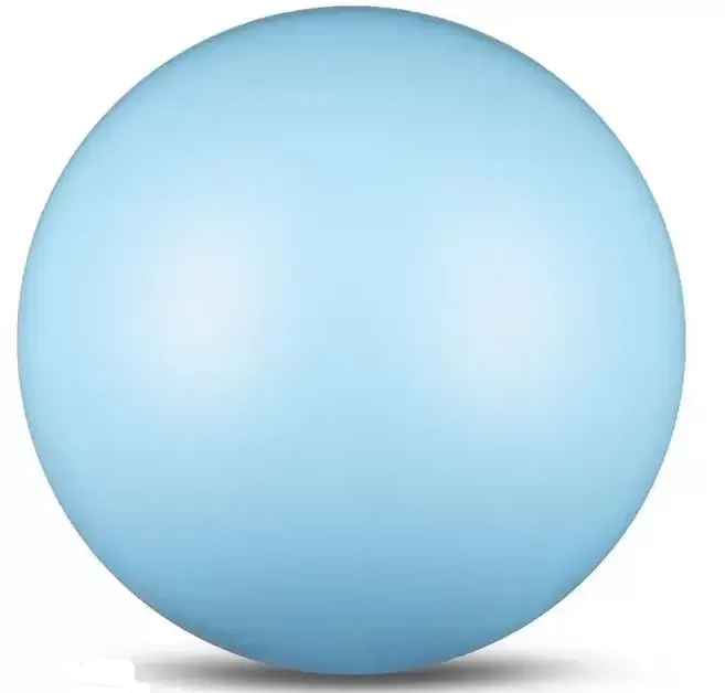 Фото Мяч для художественной гимнастики 15 см 300 г Indigo металлик голубой IN315 со склада магазина СпортЕВ