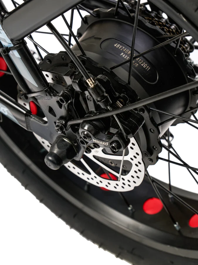 Фото Электровелосипед Minako F10 LITE 48V 20 ah со склада магазина Спортев