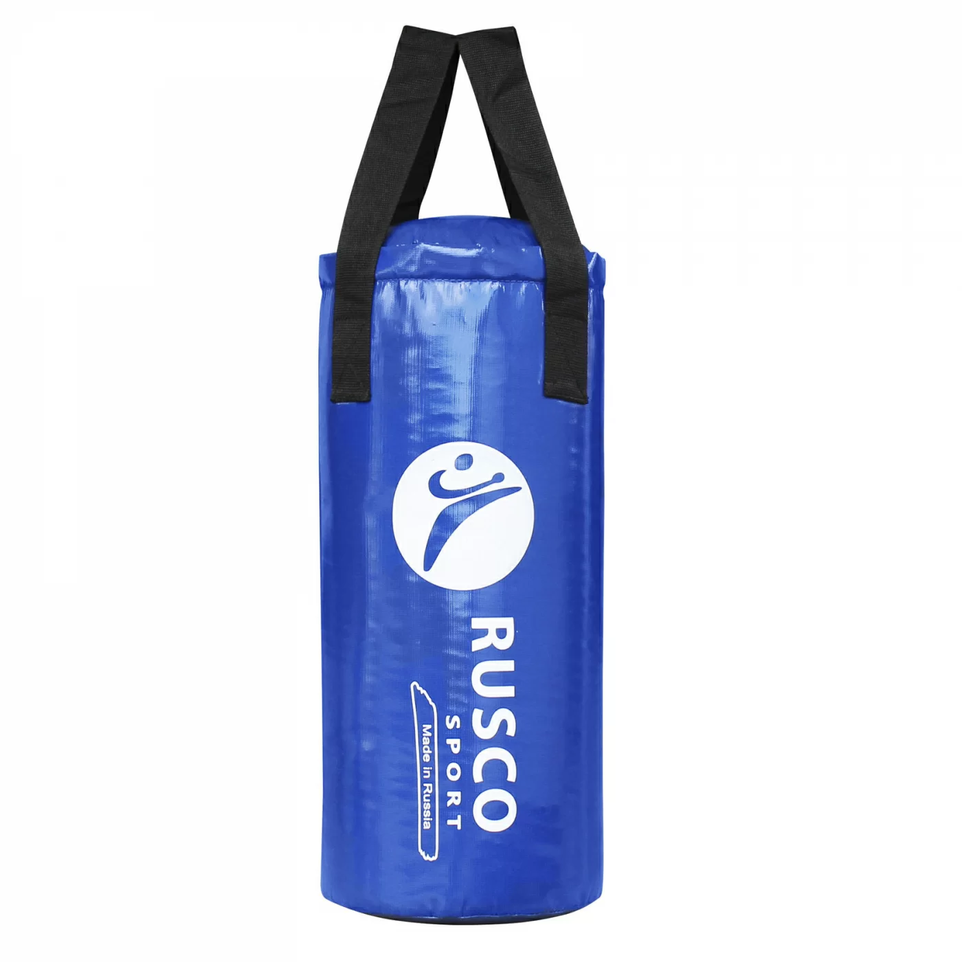 Фото Мешок боксерский RuscoSport 8 кг (+/- 2 кг), 55 см, d-25 см синий со склада магазина СпортЕВ