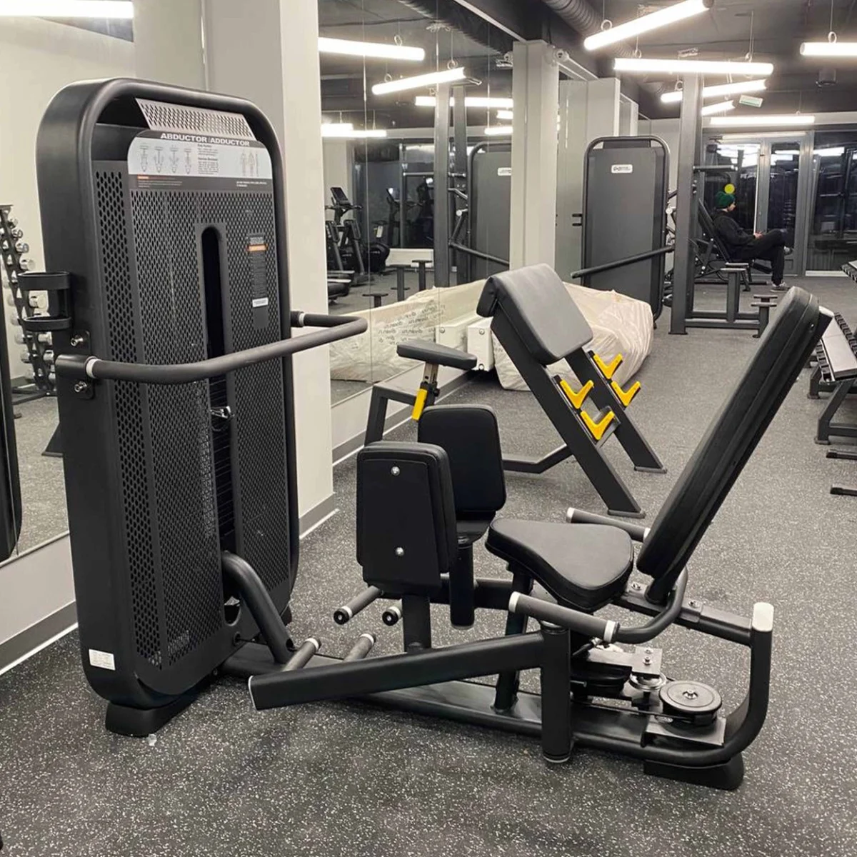 Фото E7021JZ Сведение/Разведение ног сидя. Стек 135 кг со склада магазина Спортев