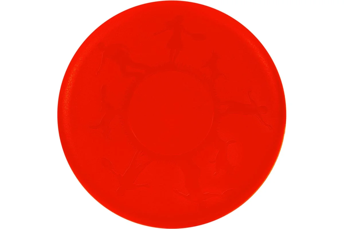 Фото Летающая тарелка - фрисби Fortius ТЭП красный H231201-23RD-T со склада магазина Спортев