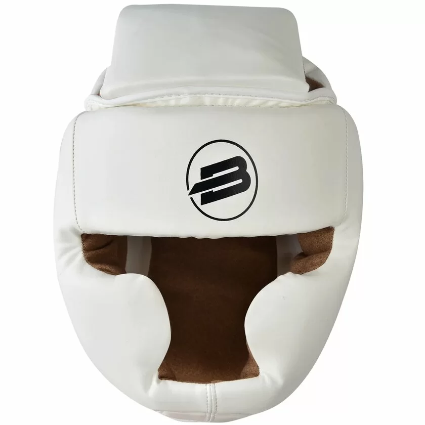 Фото Шлем для карате BoyBo Flex белый со склада магазина СпортЕВ