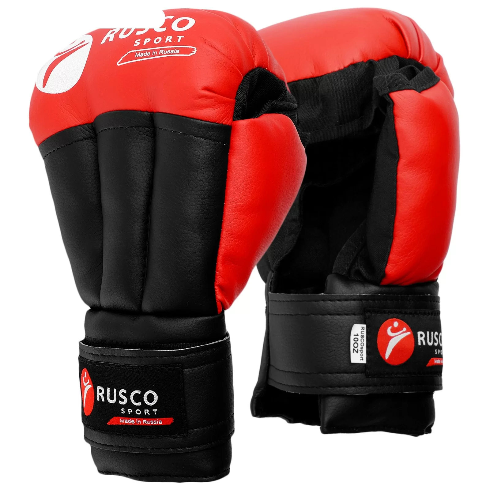 Фото Перчатки для рукопашного боя Rusco Sport красные со склада магазина СпортЕВ