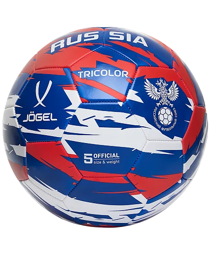 Фото Мяч футбольный Jogel Russia Tricolor №5 3931 со склада магазина Спортев