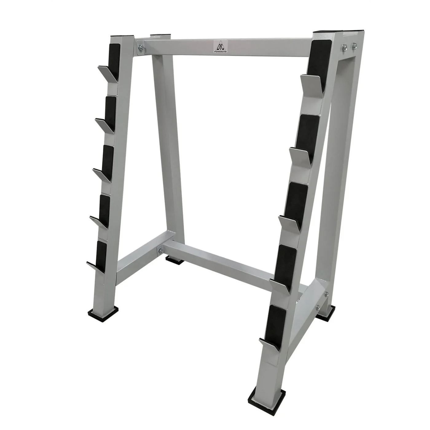 Фото Стойка для хранения 5 грифов DFC Powergym RA769G серый со склада магазина Спортев