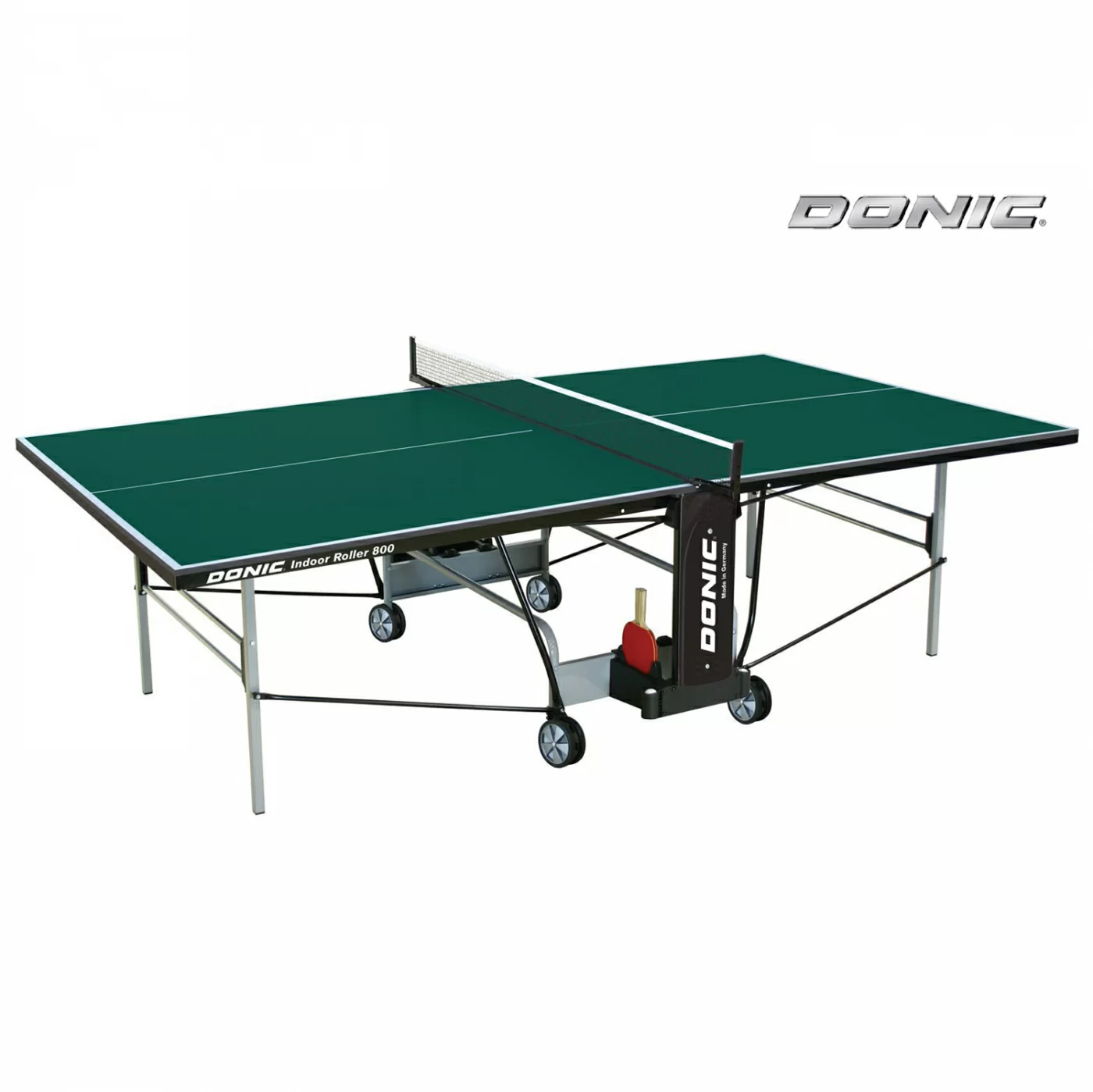 Фото Теннисный стол DONIC INDOOR ROLLER 800 GREEN 230288-G со склада магазина СпортЕВ