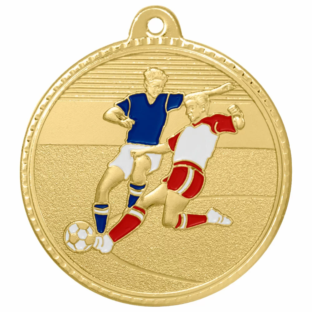 Фото Медаль MZ 185-50/G футбол (D-50мм, s-2мм) со склада магазина Спортев