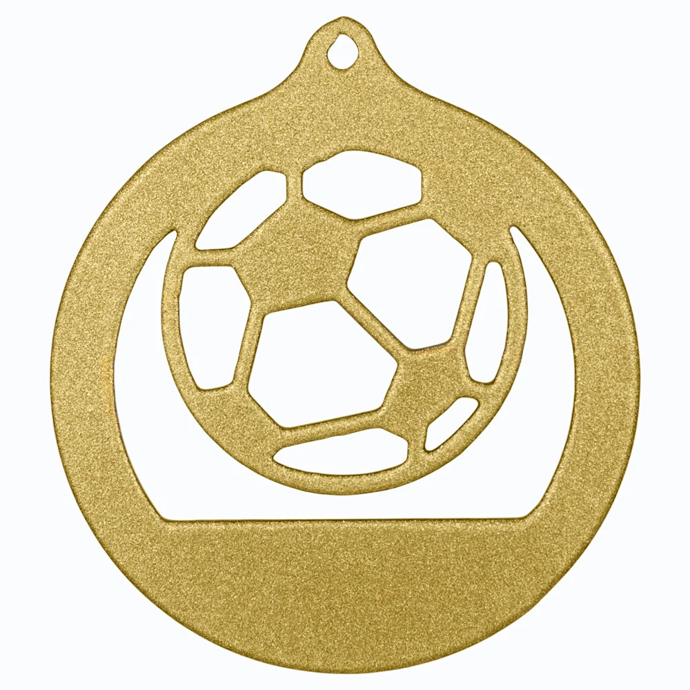 Фото Медаль MZP 950-70/GM  футбол  (D-70 мм, s-2 мм) со склада магазина Спортев