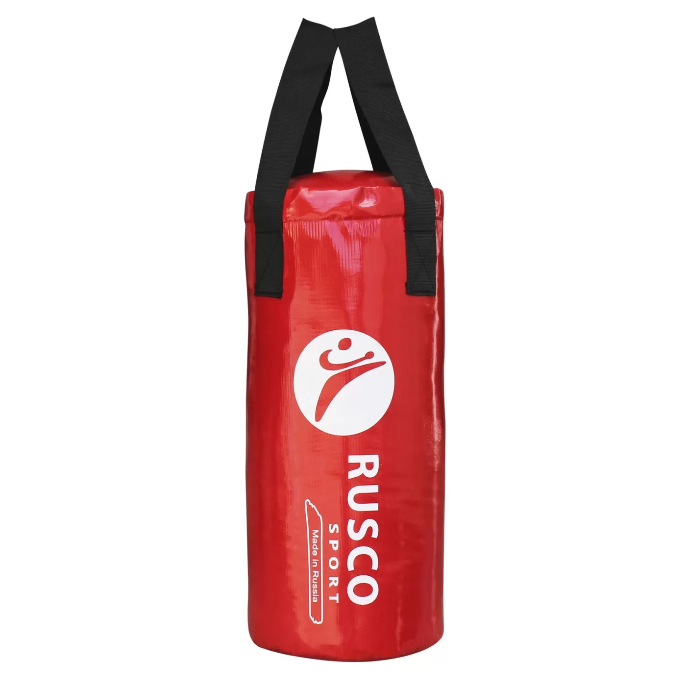 Фото Мешок боксерский RuscoSport 8 кг (+/- 2 кг), 55 см, d-25 см красный 4769 со склада магазина СпортЕВ