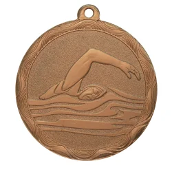Медаль MZ 70-50/B (MZ 20-50/B) плавание (D-50 мм, s-2,5 мм)
