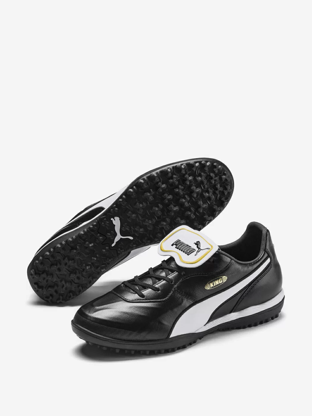 Фото Бутсы Puma King Top turf черный/белый 105734 со склада магазина Спортев