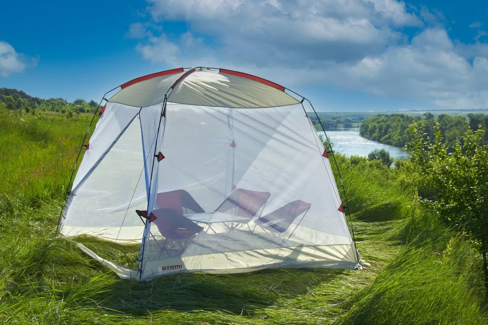 Фото Тент шатер туристический ATEMI АТ-1G со склада магазина Спортев
