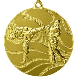 Медаль MMC 2550/G карате (D-50 мм, s-2,5 мм)