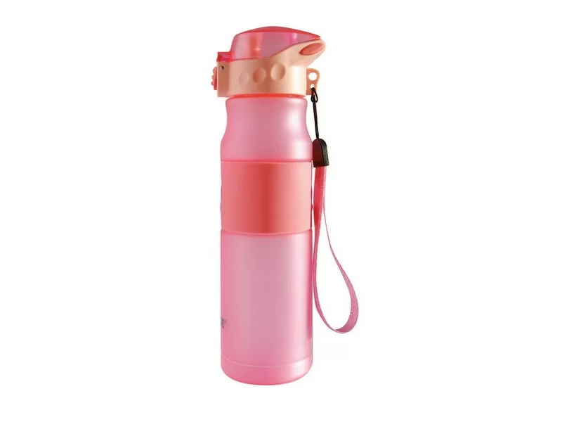 Фото Бутылка для воды Barouge Active Life BP-914 600 мл розовая со склада магазина СпортЕВ