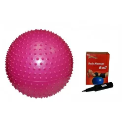 Мяч массажный 55 см Stingrey GB02 с насосом GB02/55ТР