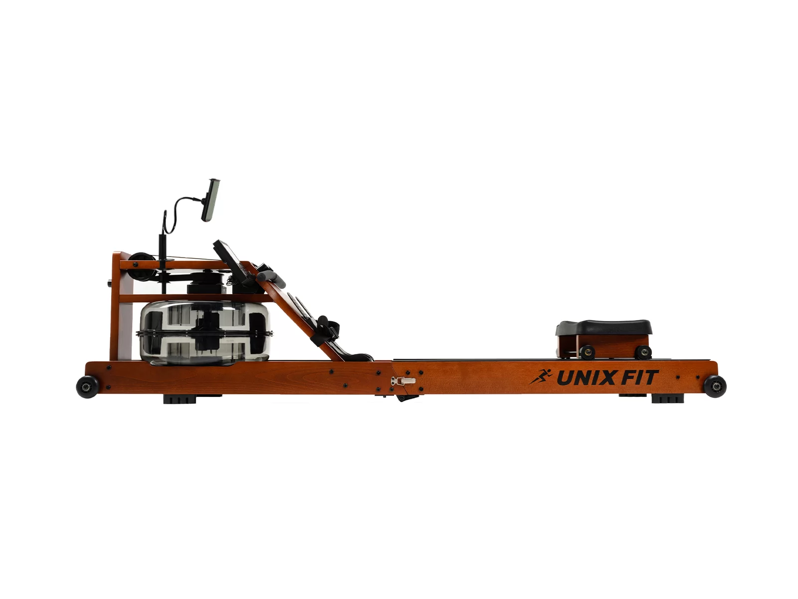 Фото Гребной тренажер UNIX Fit Wood Rower Dark со склада магазина Спортев