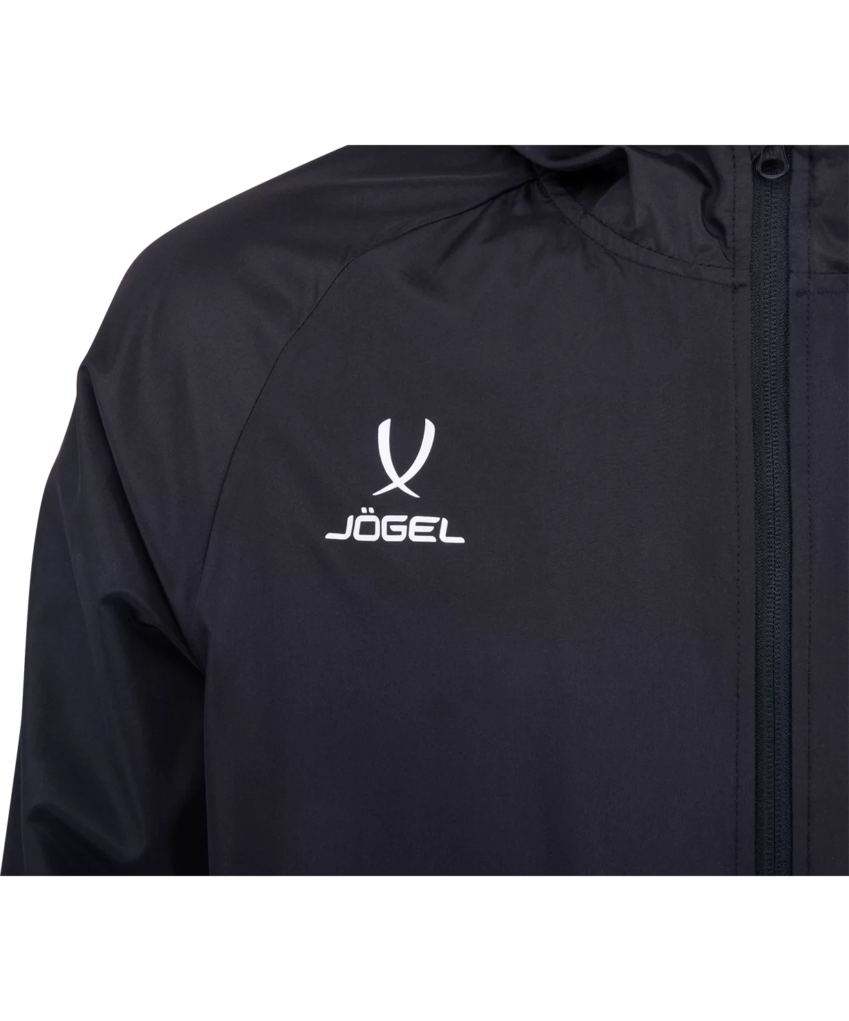 Фото Куртка ветрозащитная CAMP Rain Jacket, черный Jögel со склада магазина Спортев