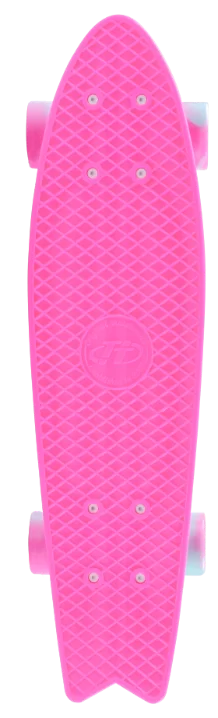 Фото Скейтборд TechTeam пластиковый Fishboard 23 pink TLS-406 со склада магазина СпортЕВ