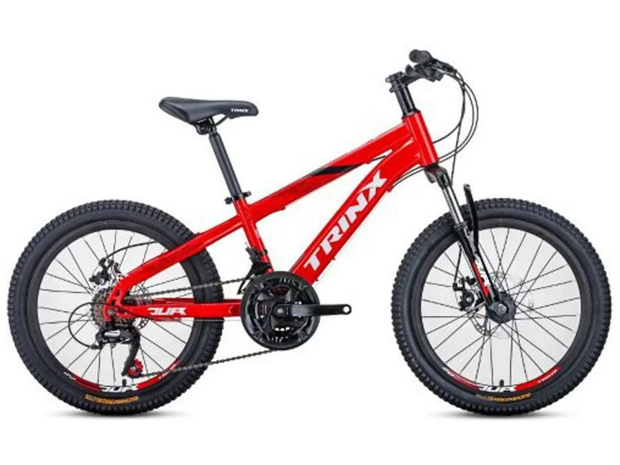 Фото Велосипед TRINX Junior 3.0 20" красный/белый/зеленый со склада магазина СпортЕВ