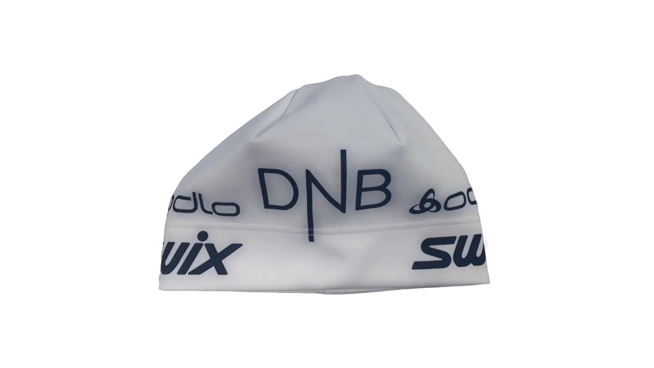 Фото Шапка гоночная с лого DnB белый со склада магазина Спортев