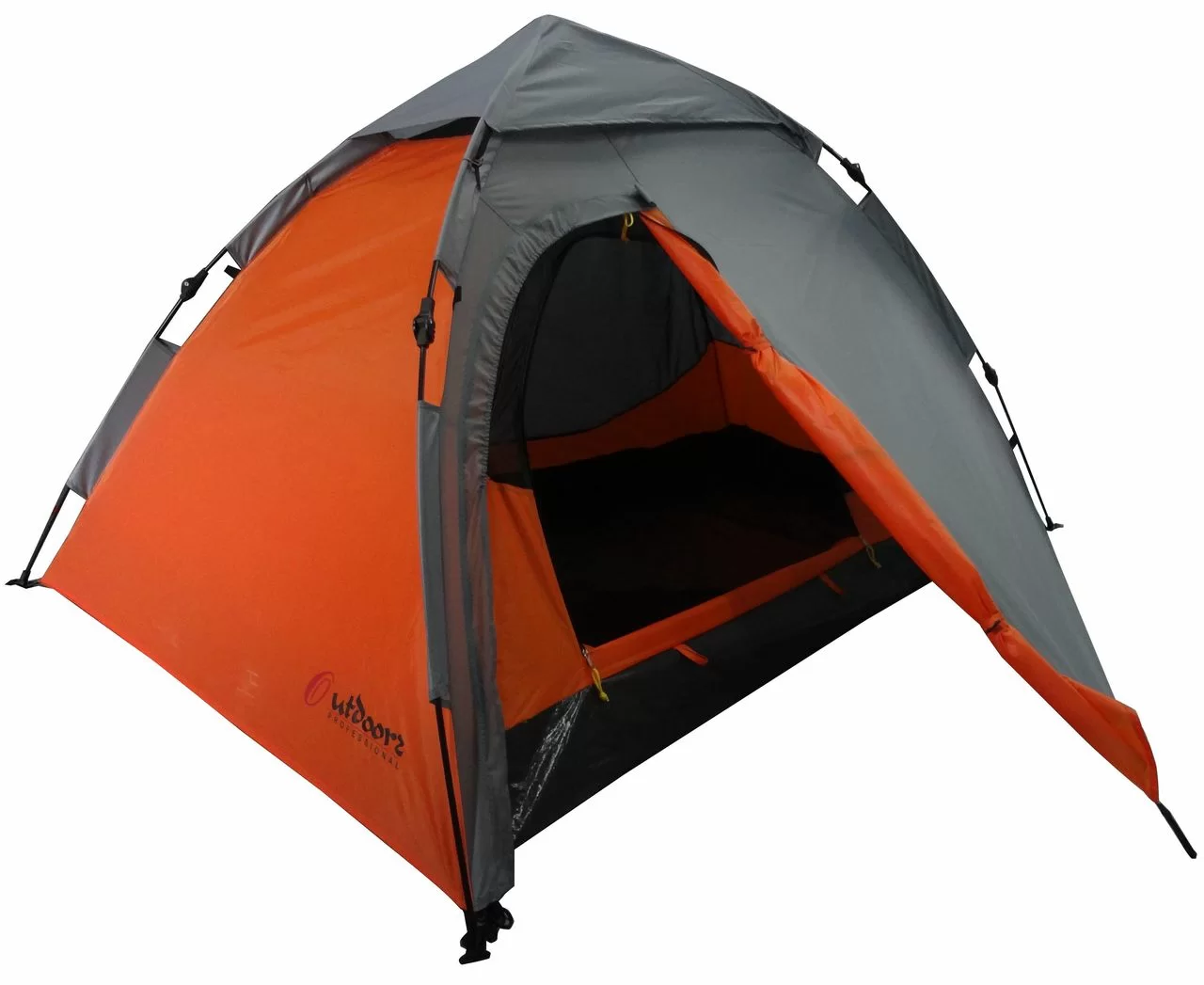 Фото Палатка Outdoors Trek II 2-местная серо-оранжевая 63244 со склада магазина СпортЕВ