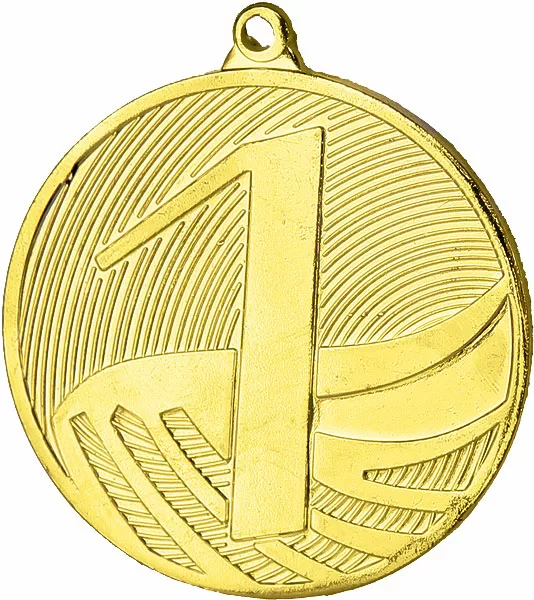 Фото Медаль MD 1291/G 1 место (D-50 мм, s-2 мм) со склада магазина Спортев