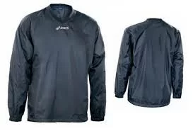 Фото Куртка Asics V-Jacket TRA синяя T618Z9/0050 со склада магазина СпортЕВ