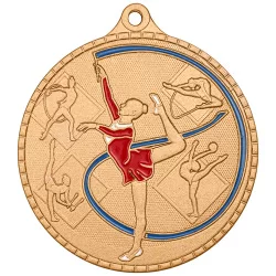 Медаль MZP 640-55/ВМ художественная гимнастика (D-55мм, s-2 мм)