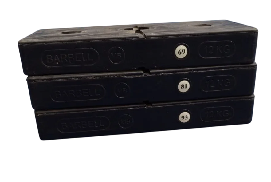 Фото Грузы для тренажера 12 кг х 3 шт со склада магазина Спортев