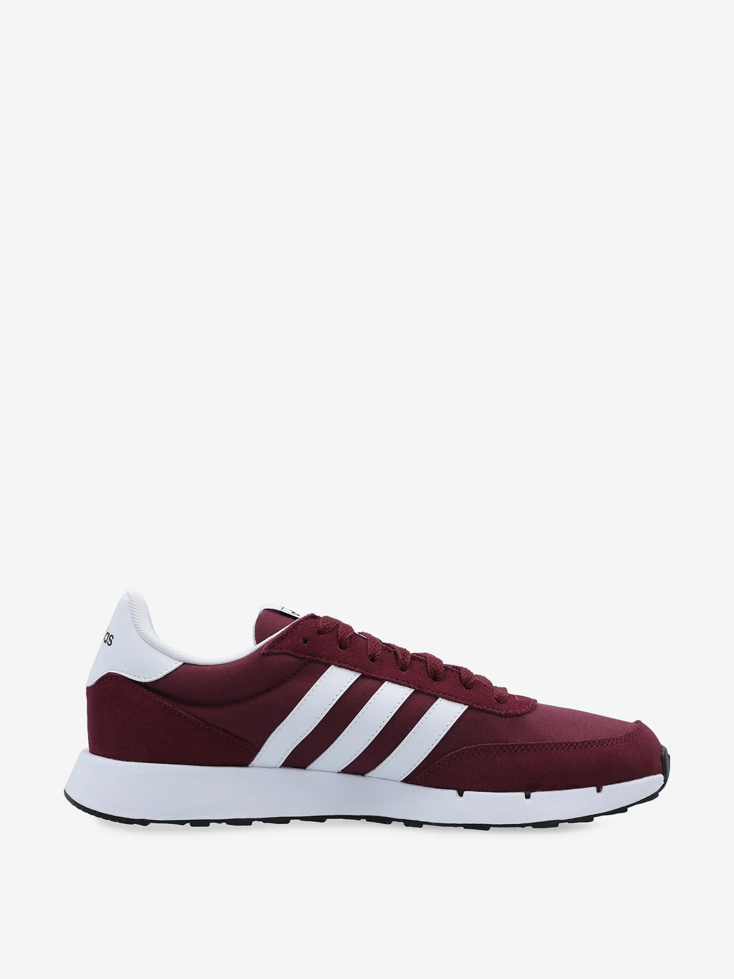 Кроссовки Adidas Run 60s 2.0 бордовый HO0355 Фото Кроссовки Adidas Run 60s 2.0 бордовый HO0355 со склада магазина Спортев
