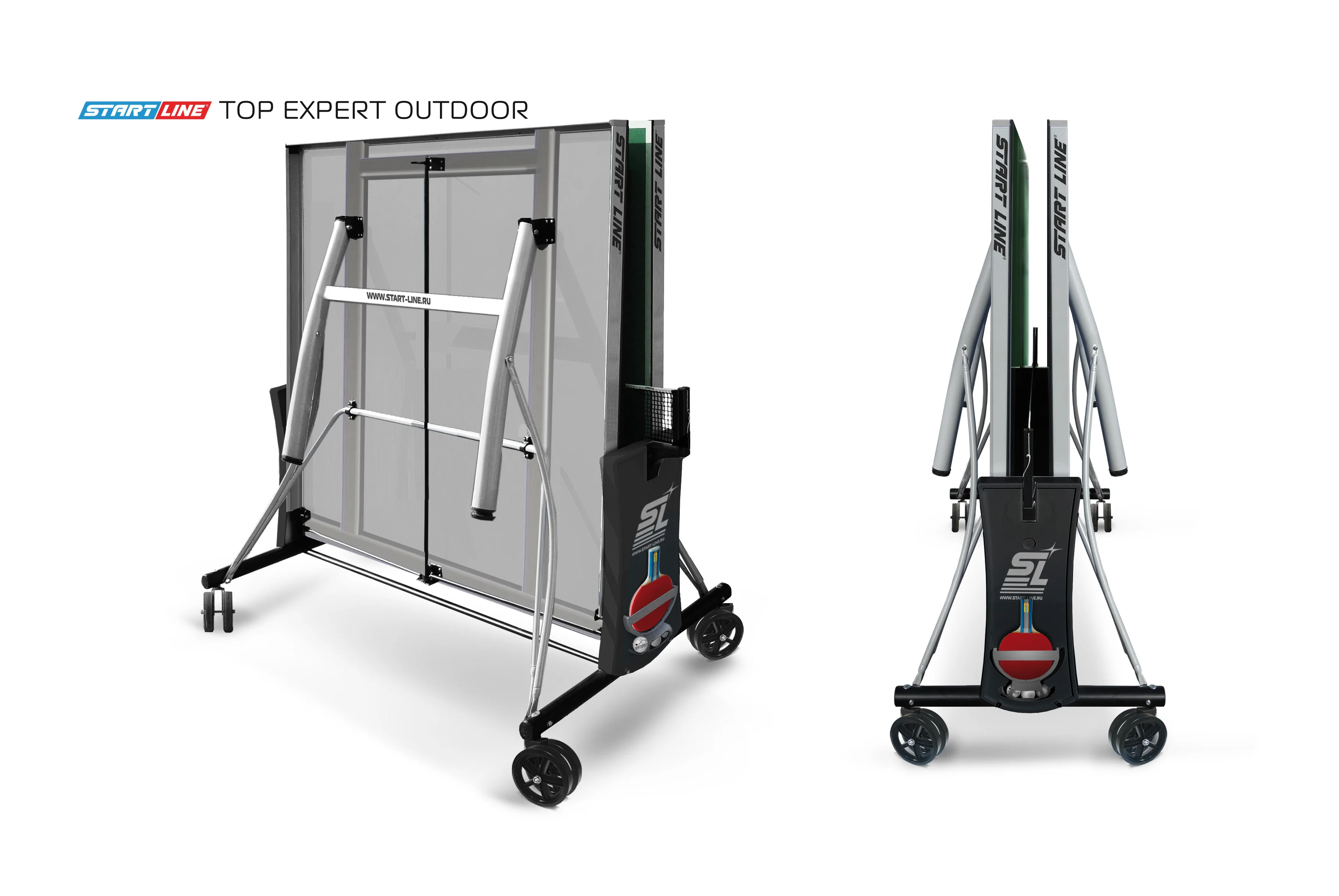 Фото Стол теннисный Top Expert 6 Всепогодный Зелёный со склада магазина Спортев